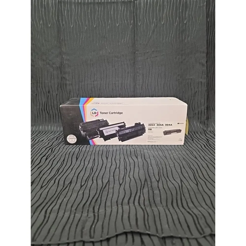 LD Compatible Toner Cartridge Black 305X 305A 304A HP Canon 118 High Yield NEW